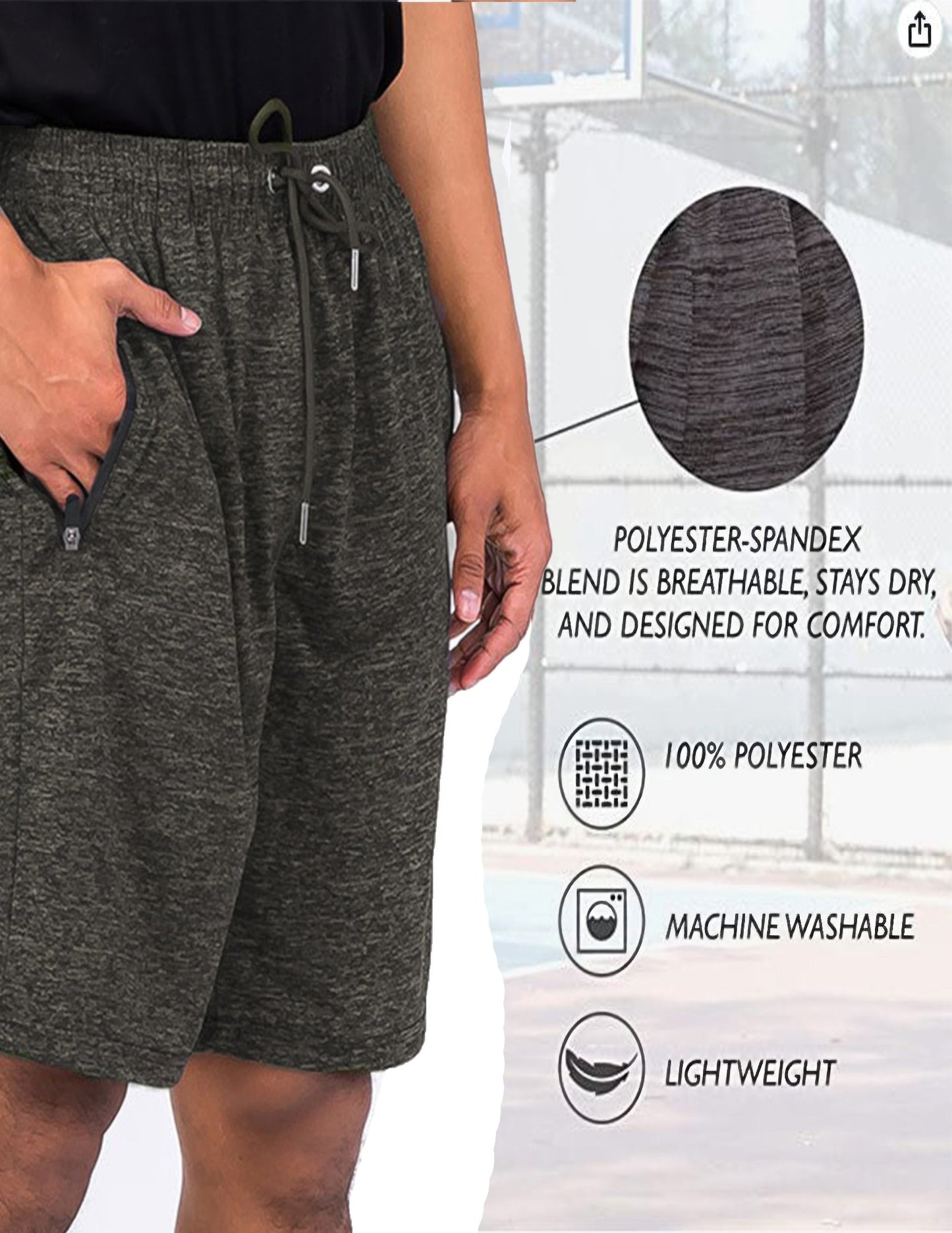 Light Weight Active Running Shorts - That Janis Style