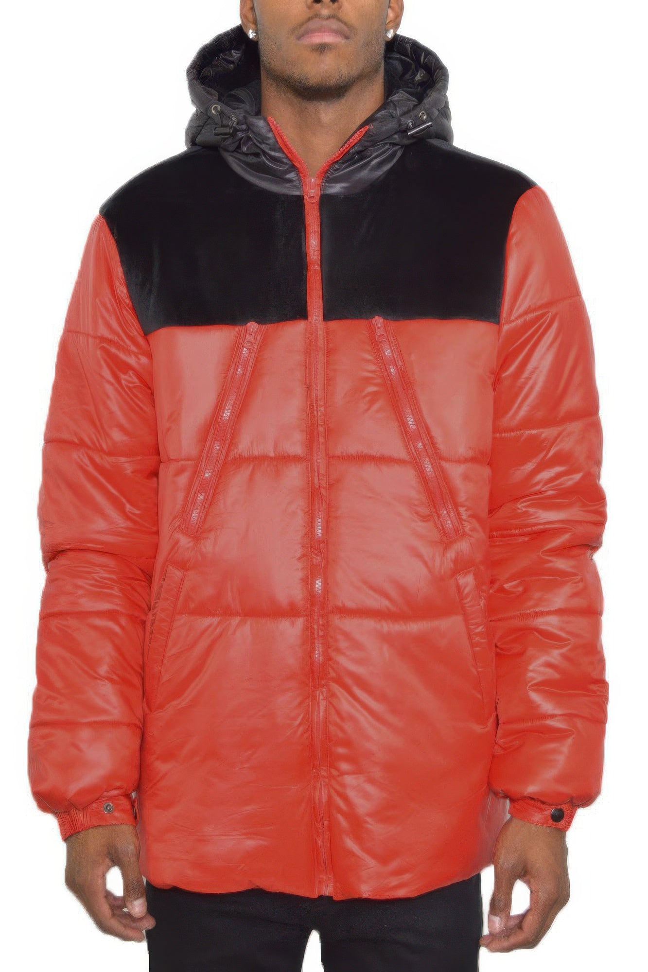 Mens Padded Buffle Puffer Jacket - That Janis Style