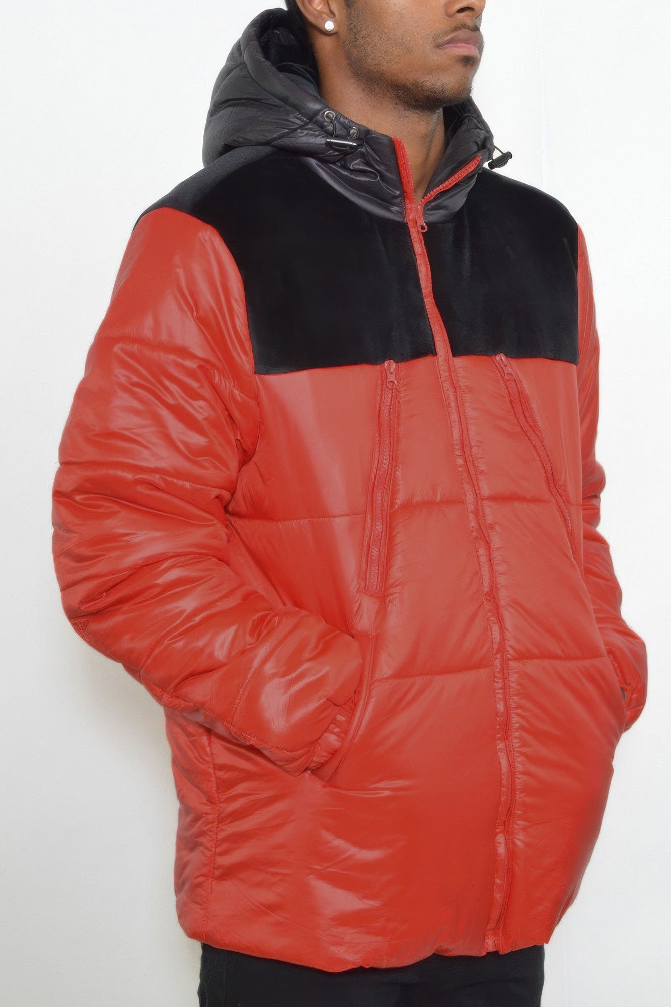 Mens Padded Buffle Puffer Jacket - That Janis Style