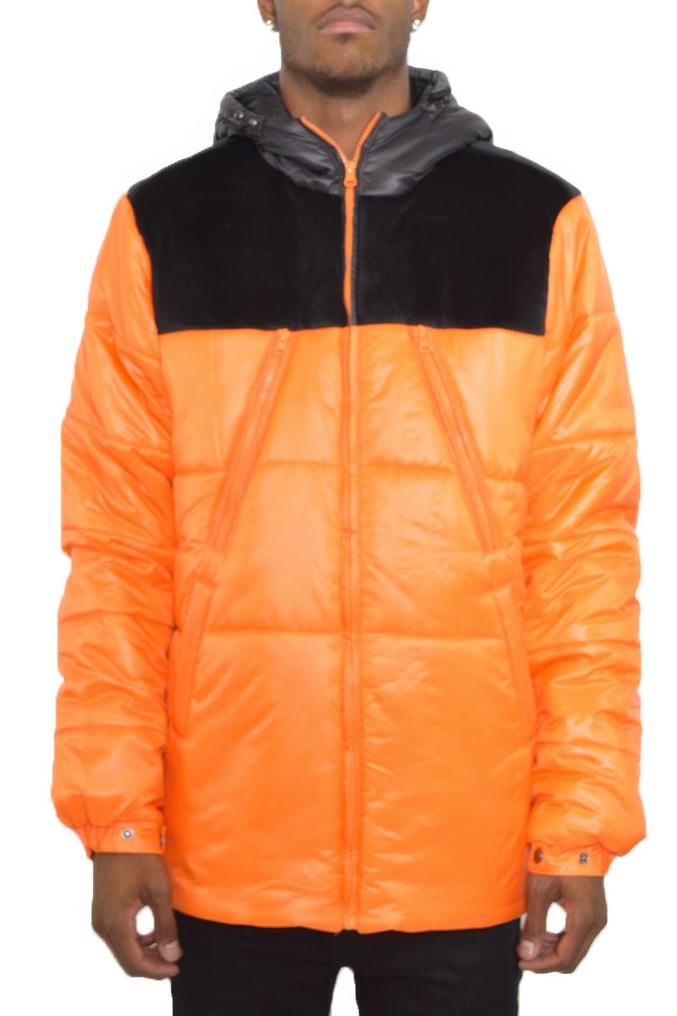 Mens Padded Buffle Puffer Jacket - That Janis Style