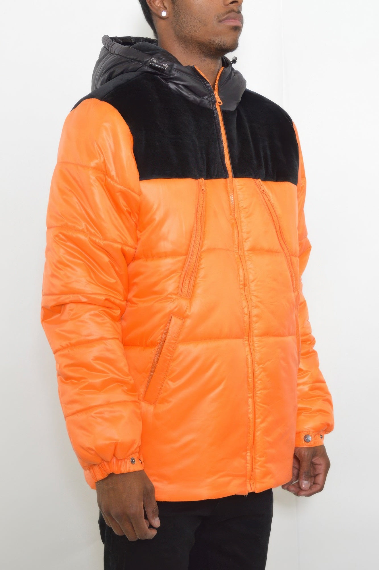 Mens Padded Buffle Puffer Jacket - That Janis Style
