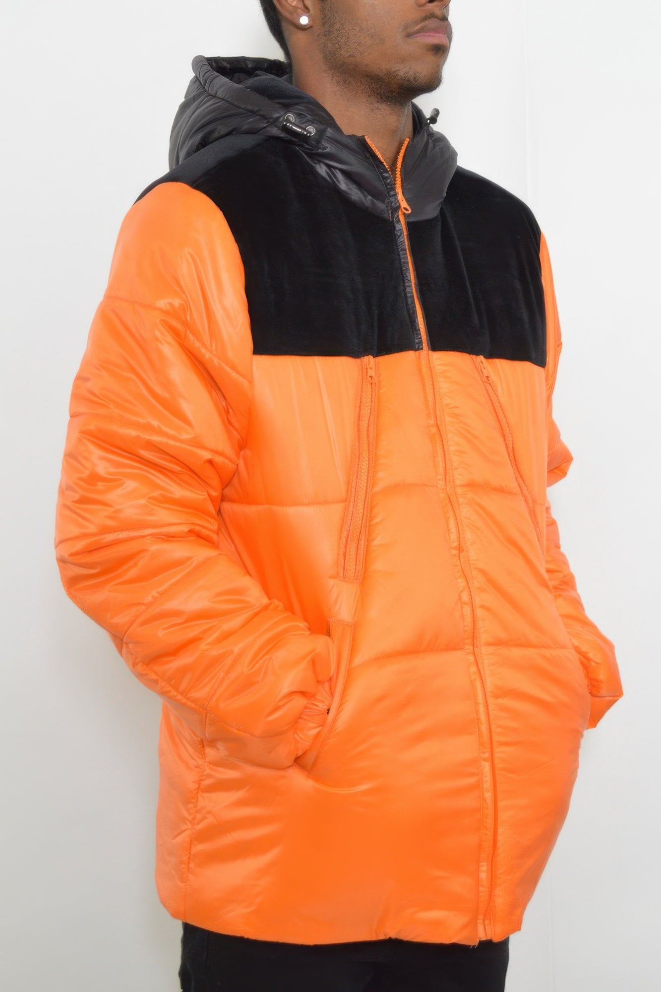 Mens Padded Buffle Puffer Jacket - That Janis Style