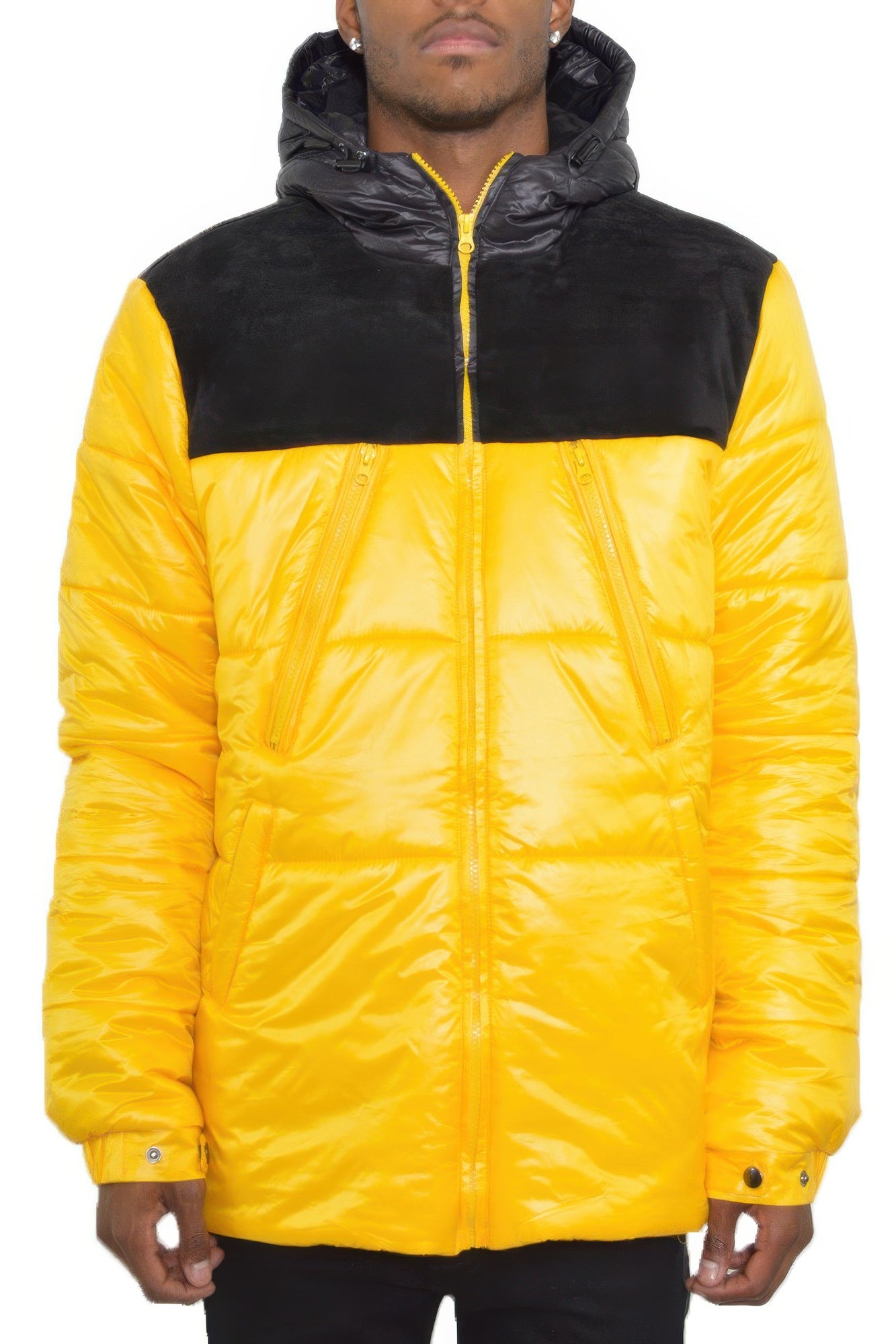 Mens Padded Buffle Puffer Jacket - That Janis Style