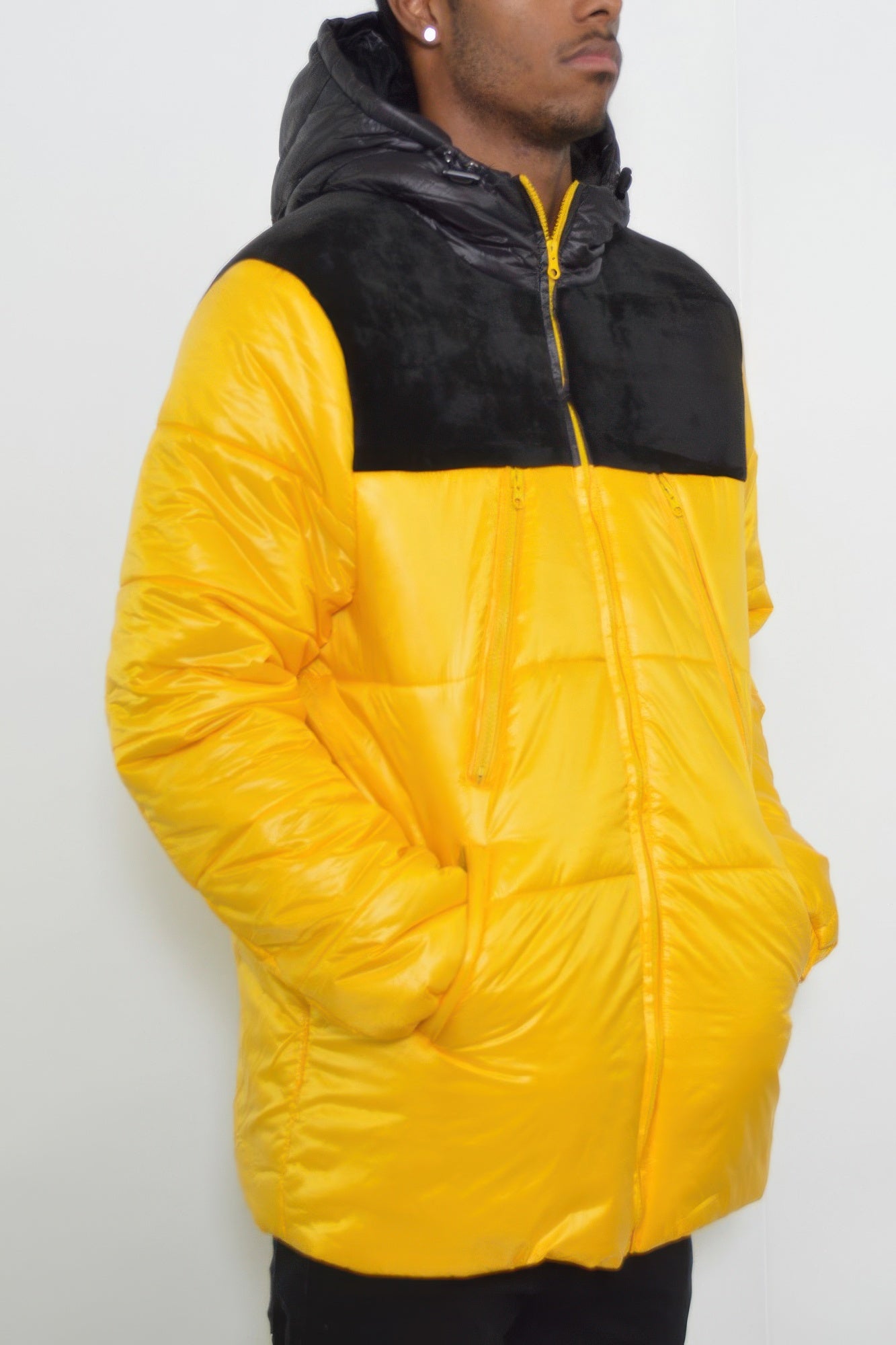 Mens Padded Buffle Puffer Jacket - That Janis Style