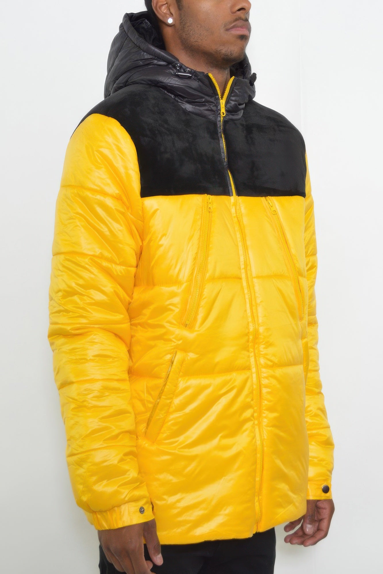 Mens Padded Buffle Puffer Jacket - That Janis Style