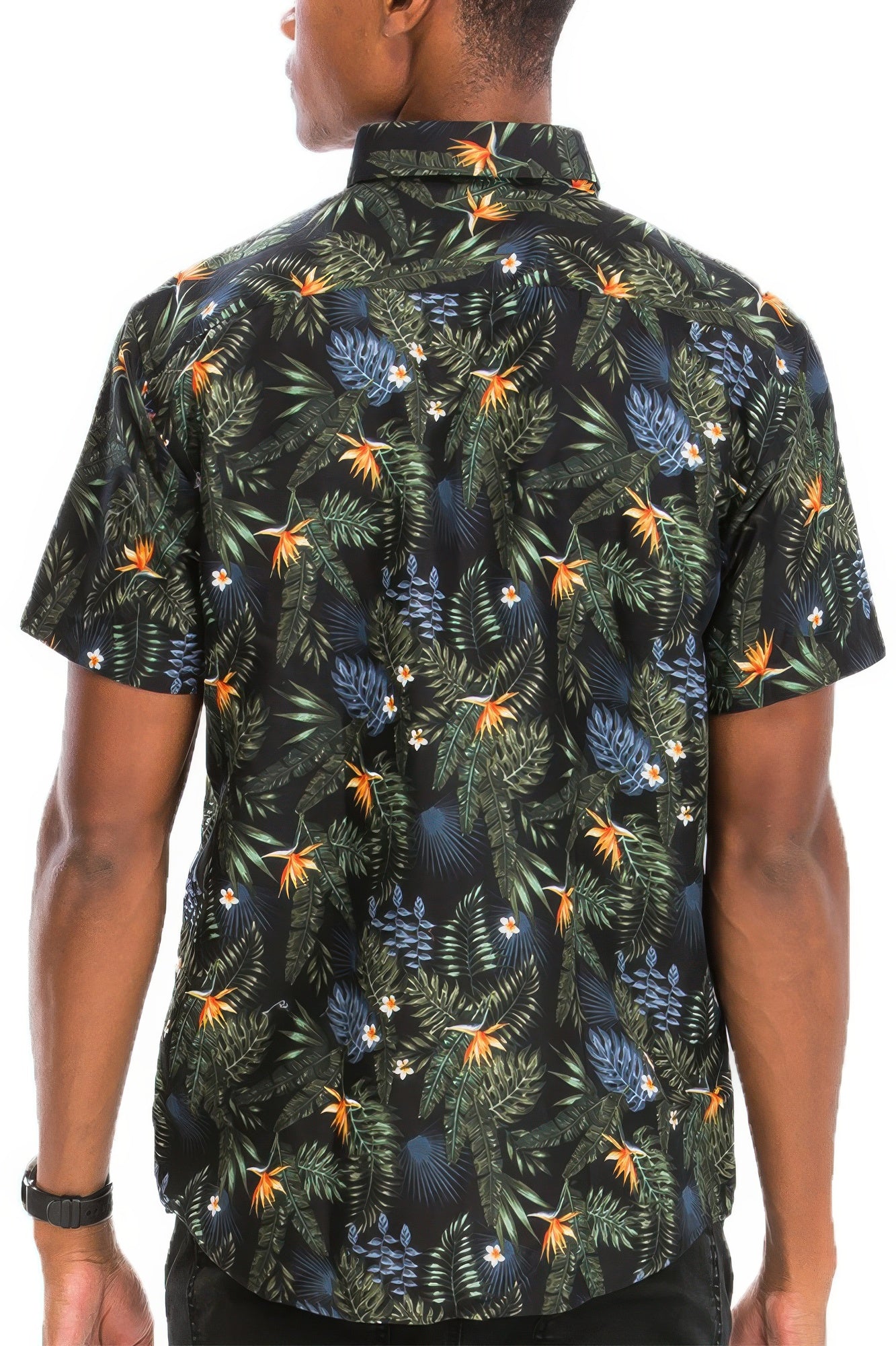 Hawaiian Print Button Down Shirt - That Janis Style