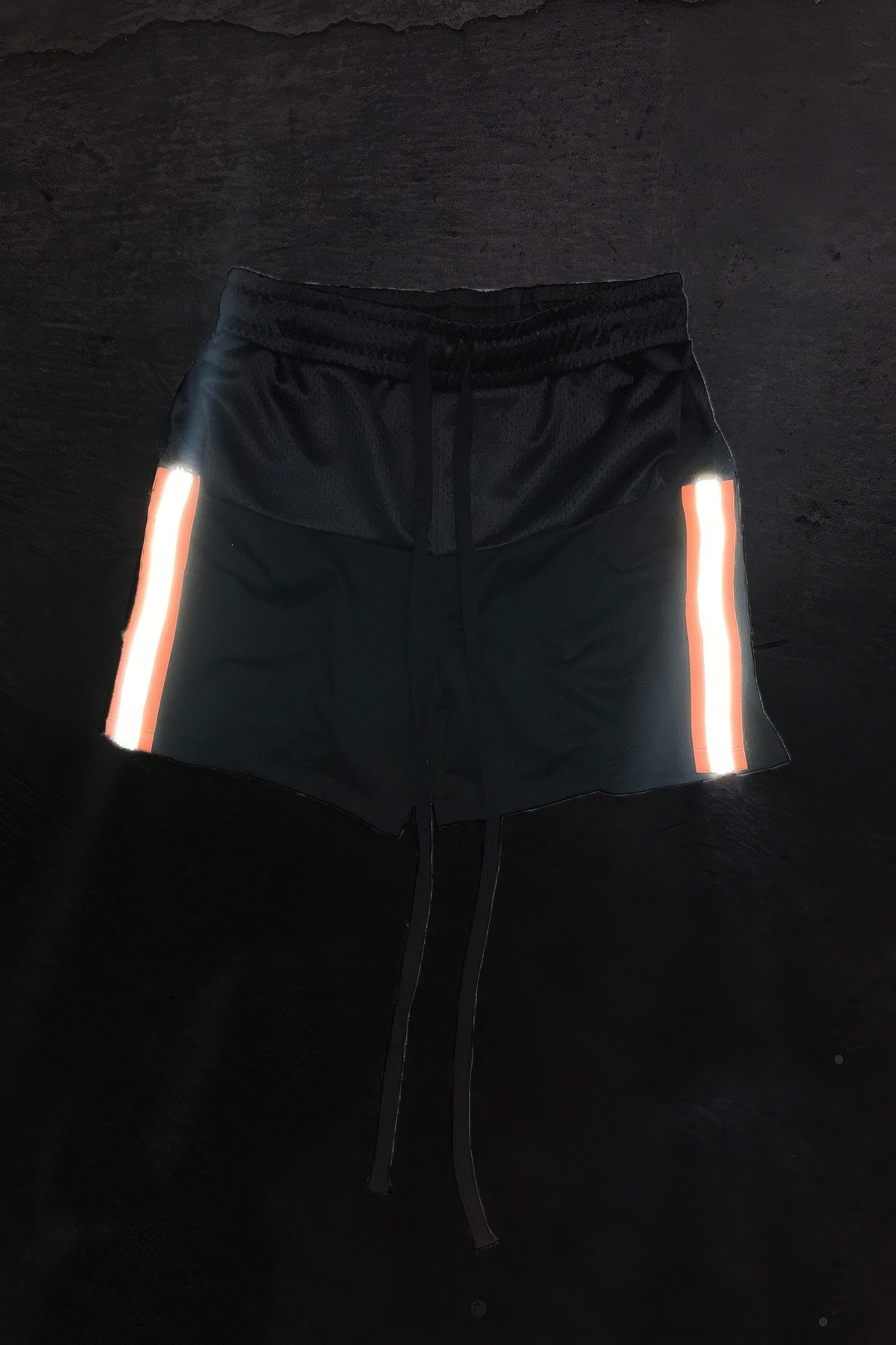 Reflective Half Mesh With Lining Shorts - That Janis Style