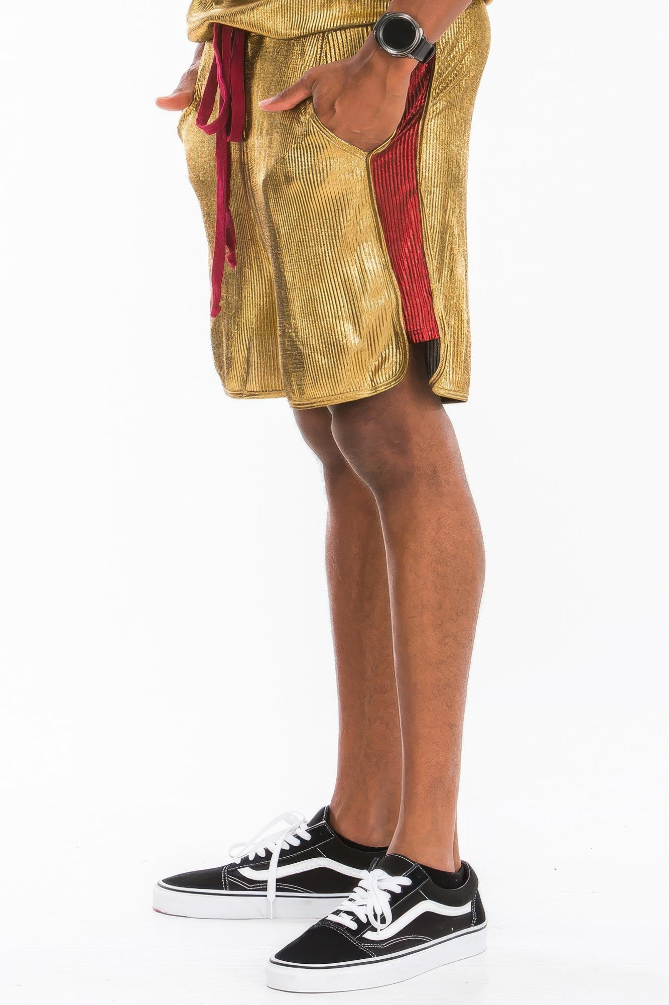 Metallic Flick Shorts - That Janis Style