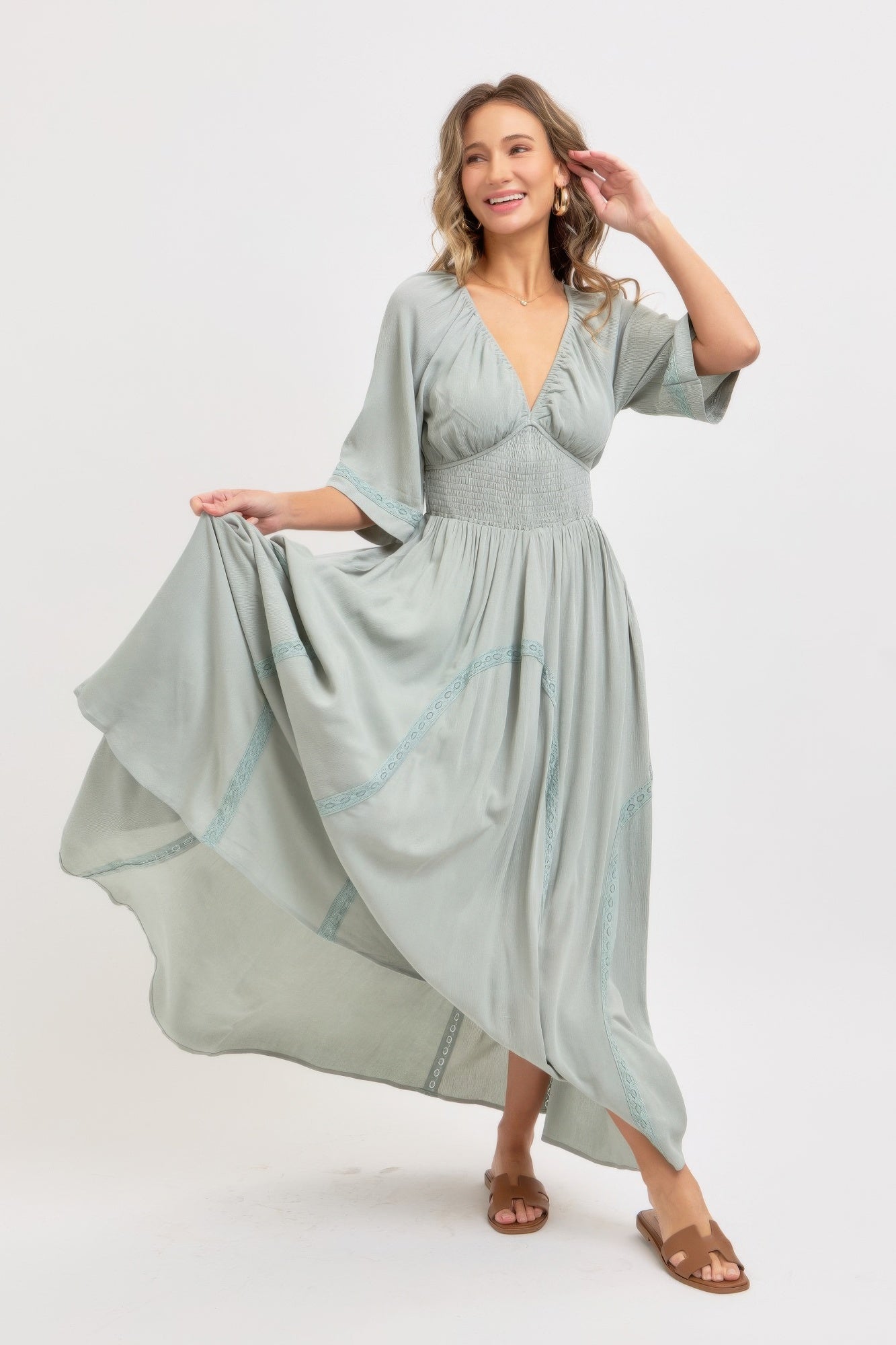 Romantic Flowy Maxi Dress - That Janis Style