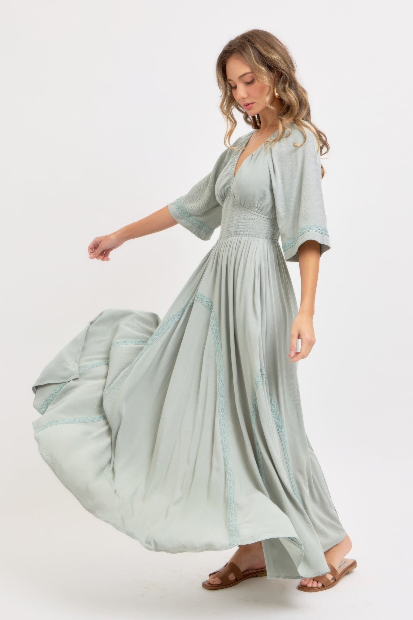 Romantic Flowy Maxi Dress - That Janis Style