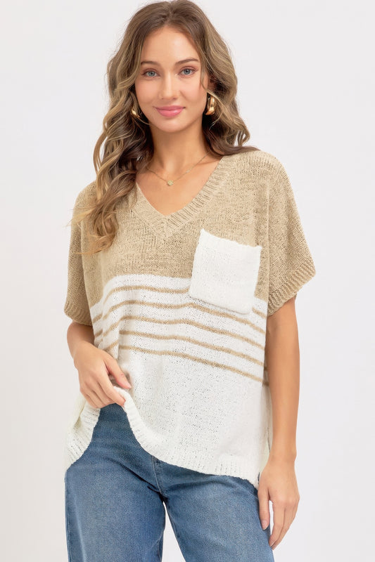 Casual Oversized Knit Top - That Janis Style