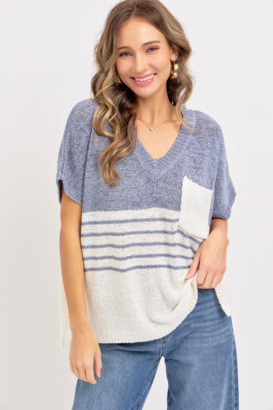 Casual Oversized Knit Top - That Janis Style