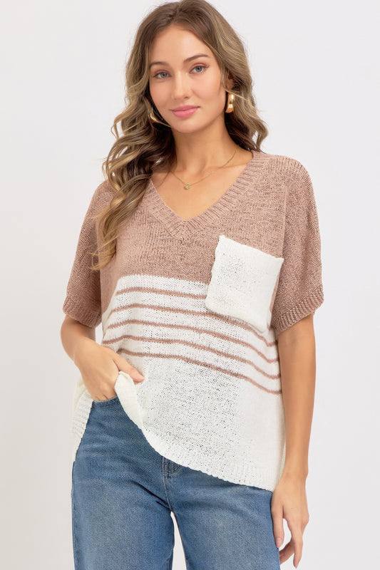 Casual Oversized Knit Top - That Janis Style