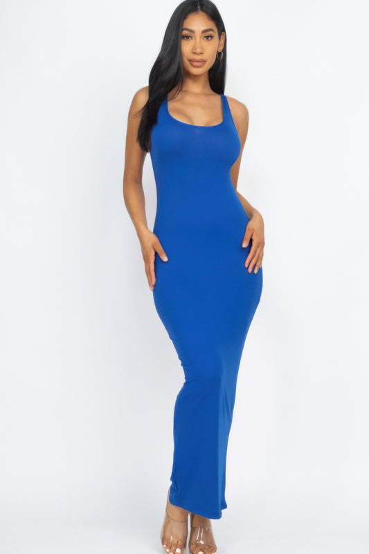 Solid Basic Maxi Dress - That Janis Style