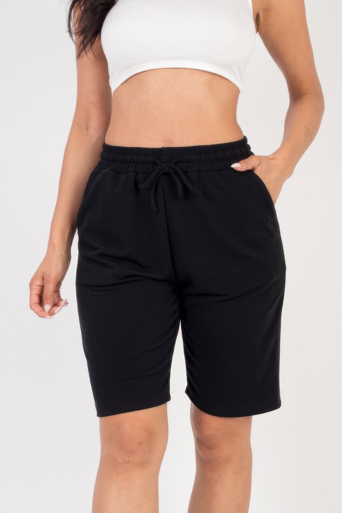 French Terry Bermuda Shorts - That Janis Style