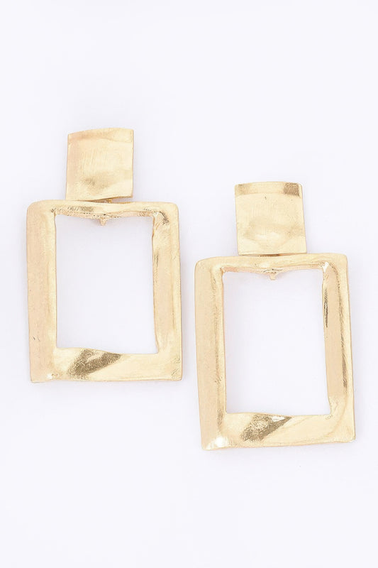 Gold Plated Metal Earring - That Janis Style