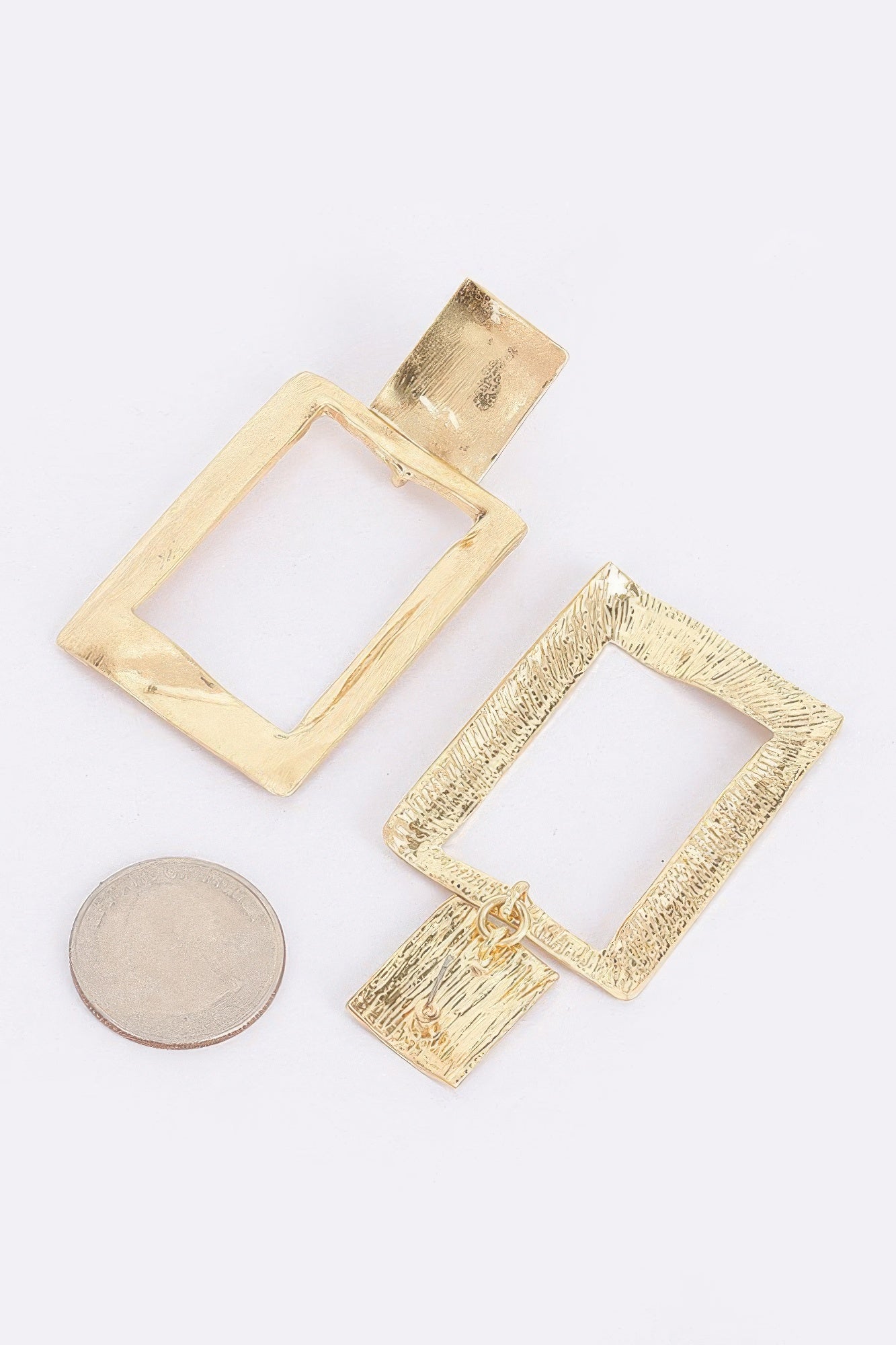 Gold Plated Metal Earring - That Janis Style