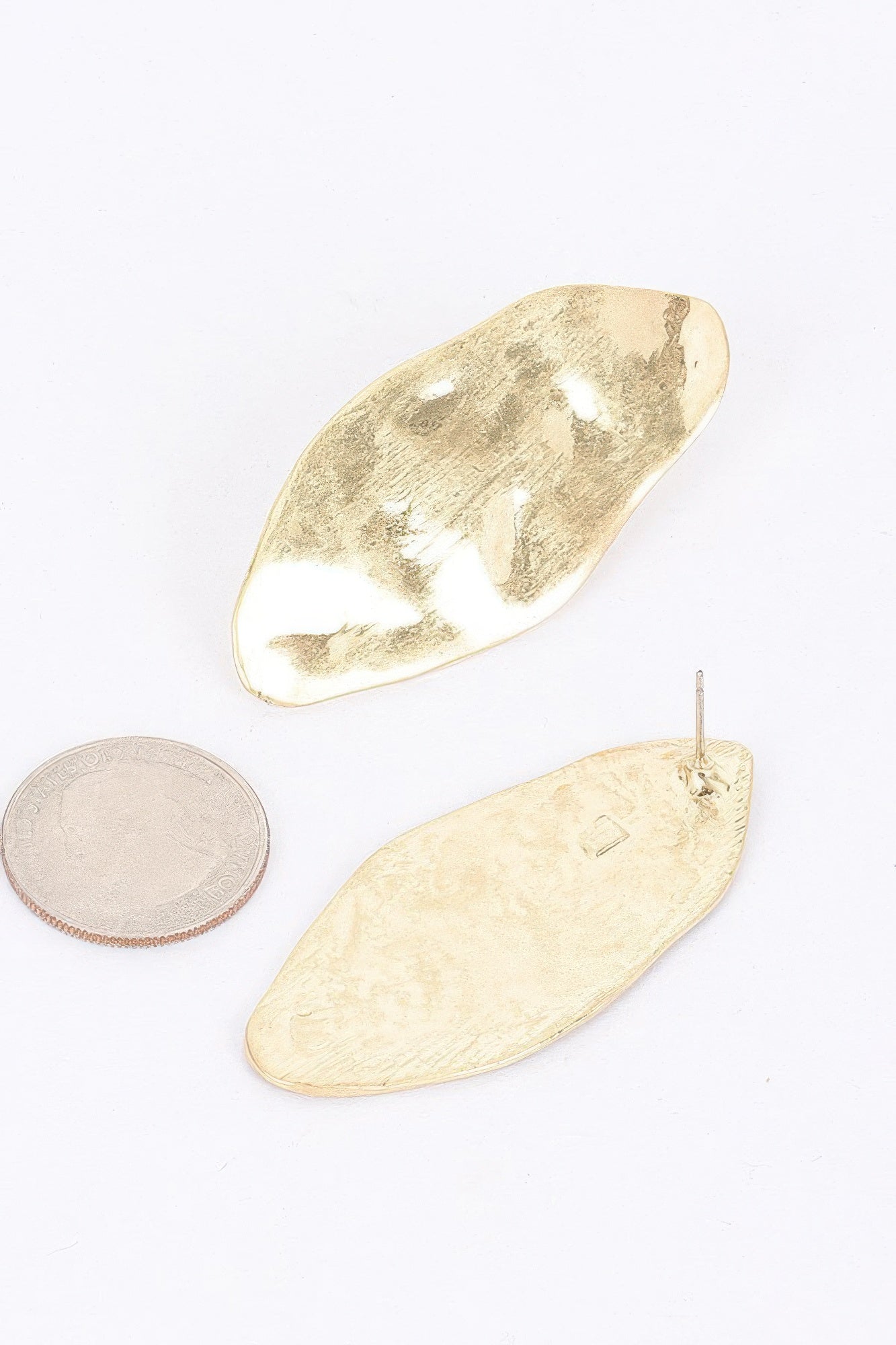 Gold Plated Metal Earring - That Janis Style