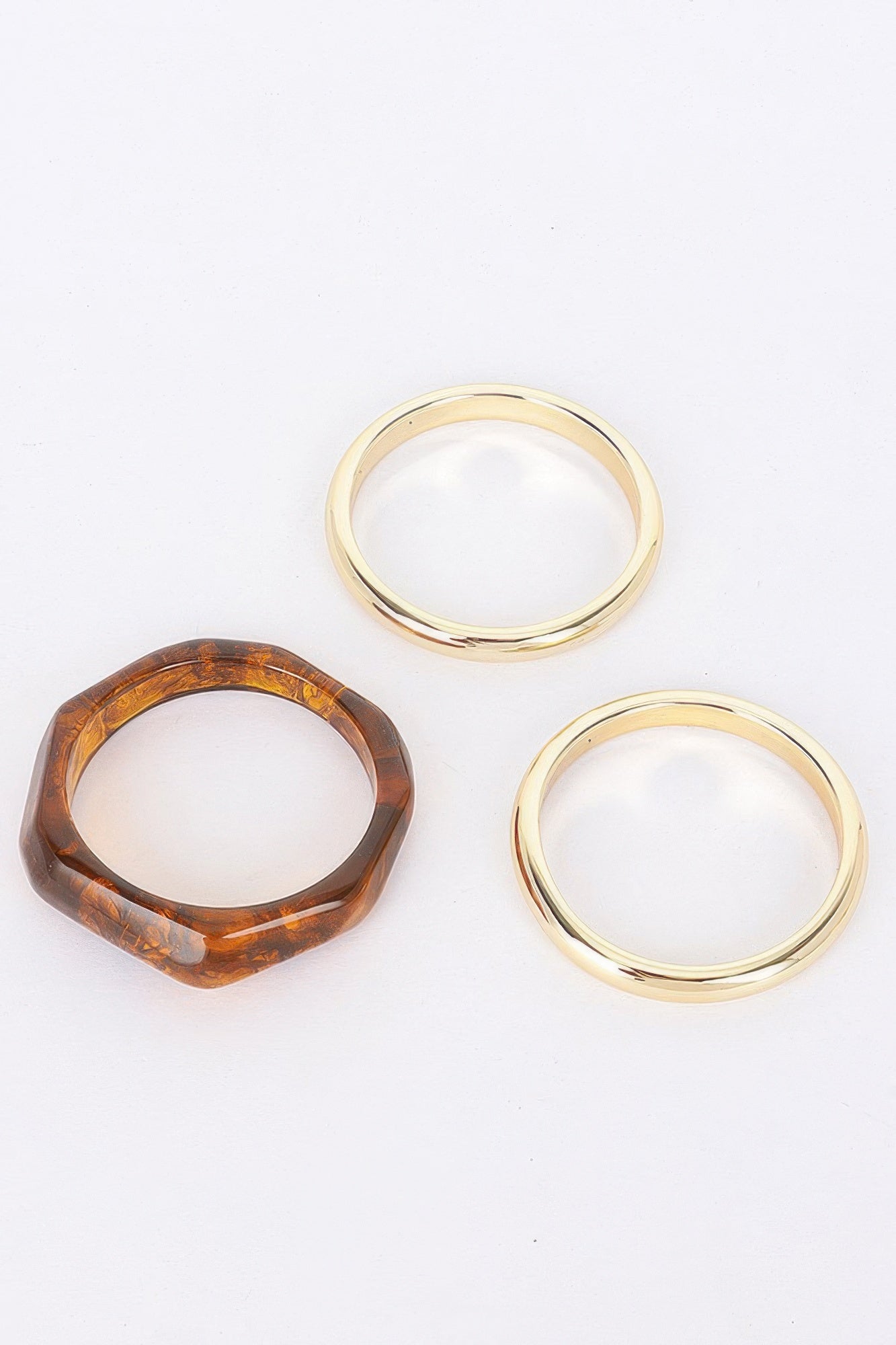 Multi Resin And Ccb Bangle Bracelet - That Janis Style