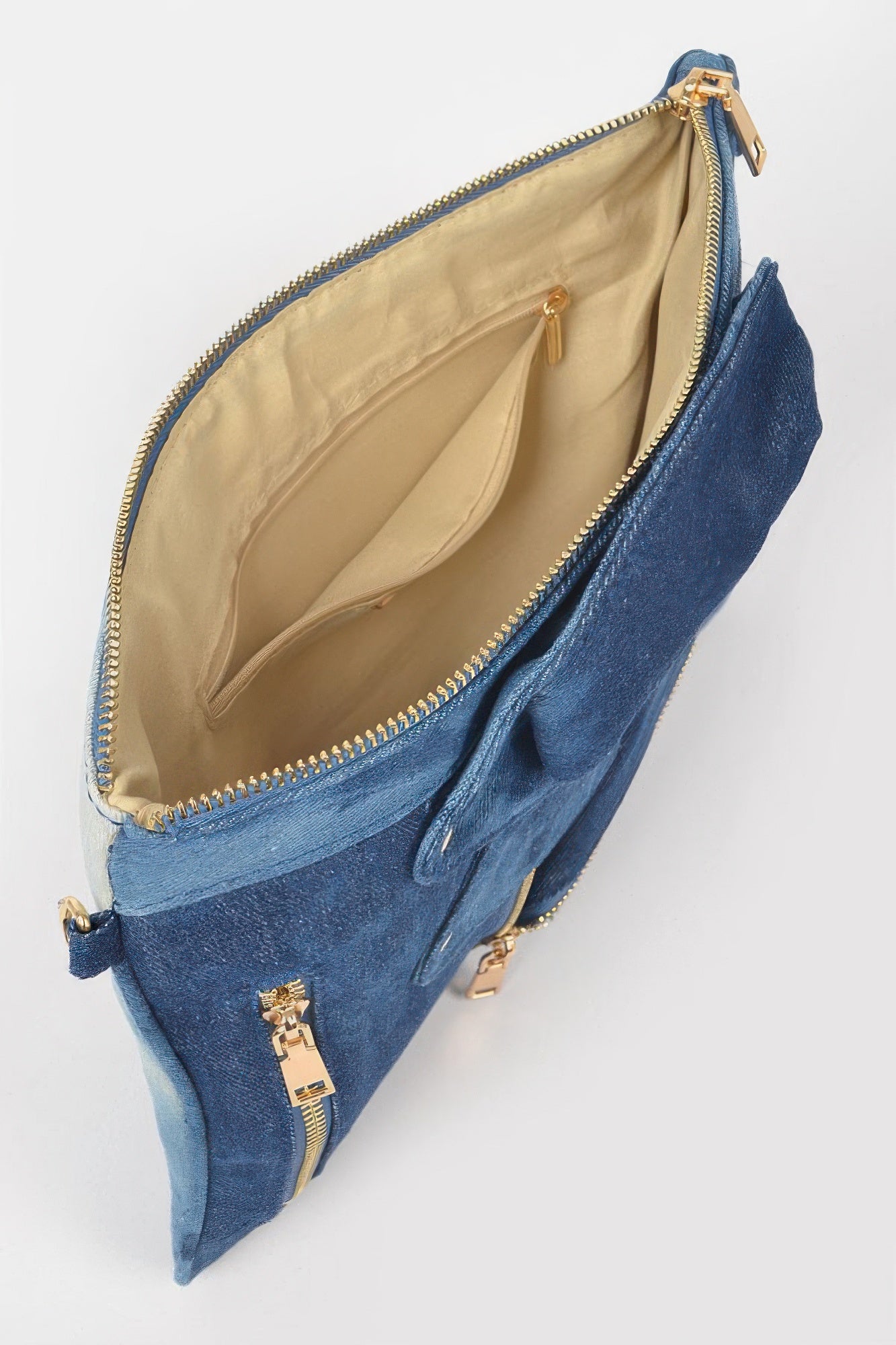Denim Jacket Crossbody Clutch - That Janis Style