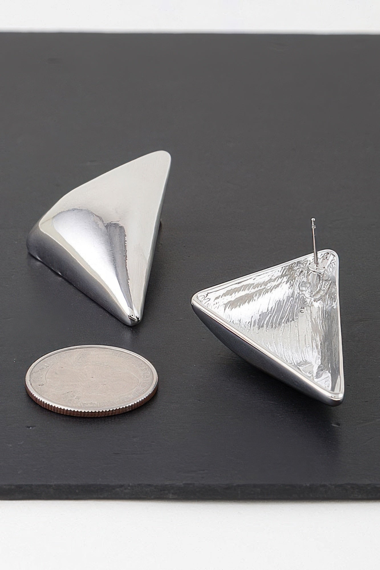 Modern Triangular Stud Earrings - That Janis Style