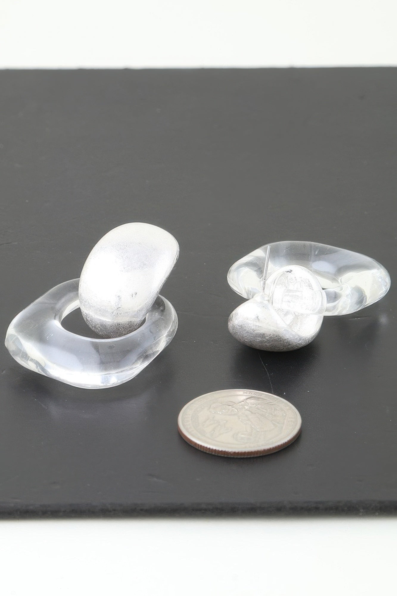 Modern Transparent Drop Earrings - That Janis Style