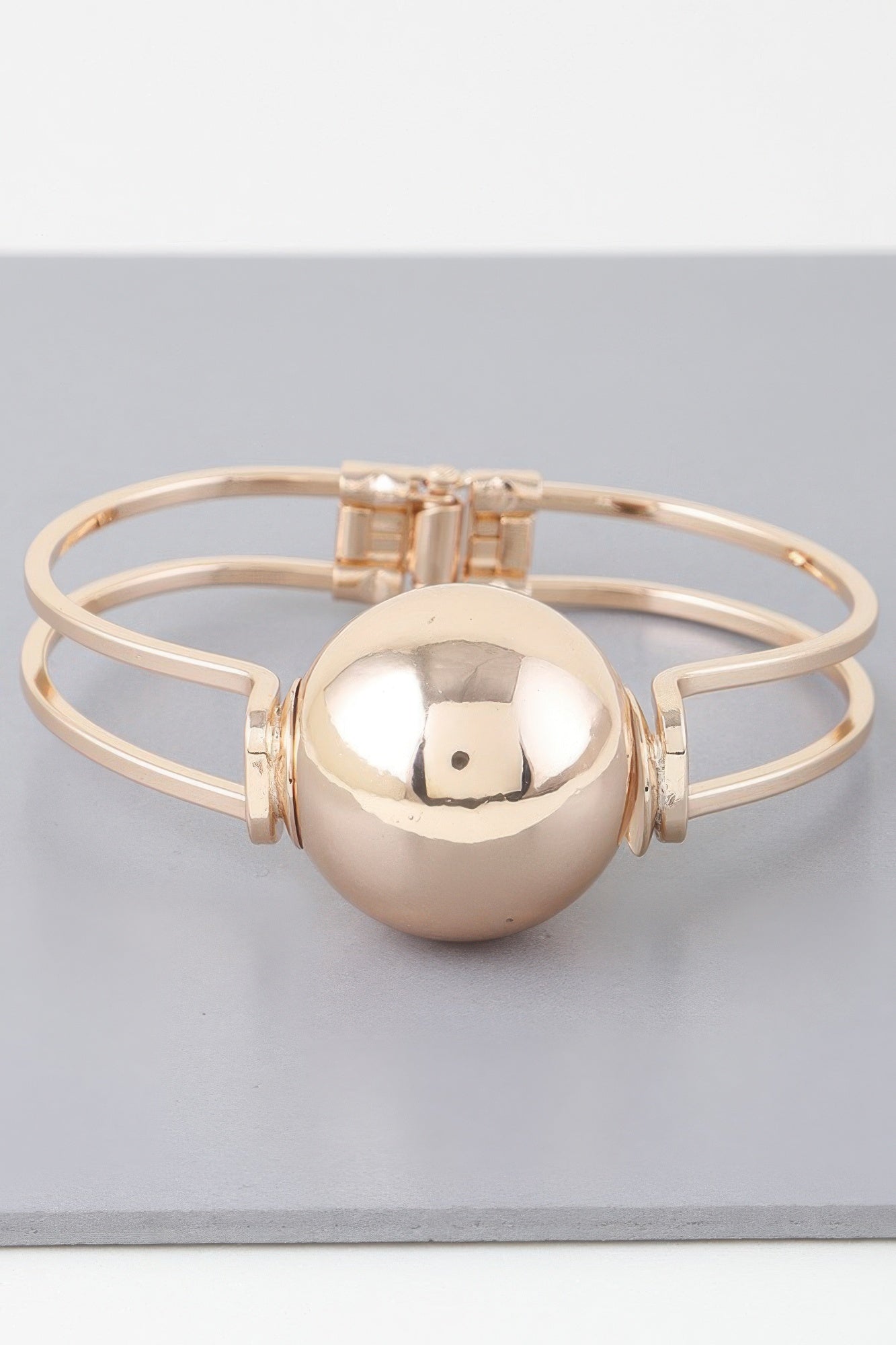 Statement Sphere Cuff Bracelet - That Janis Style