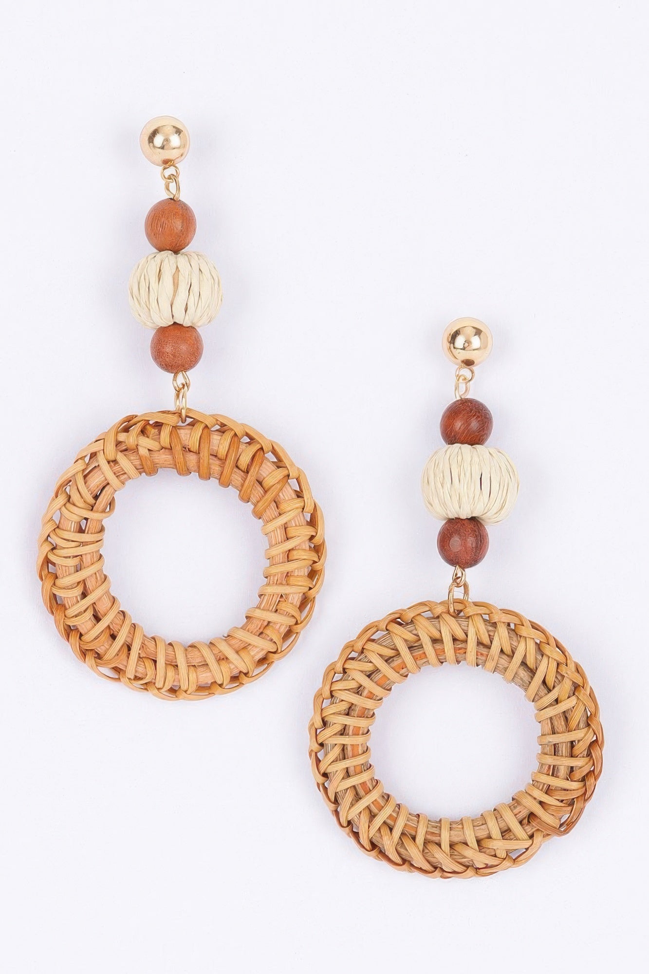 Round Bamboo Earring - That Janis Style
