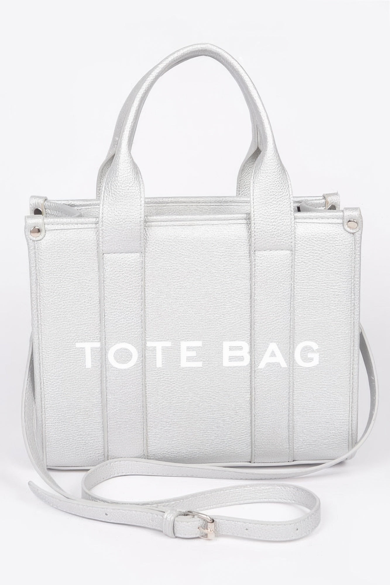 Faux Leather Small Tote Bag - That Janis Style