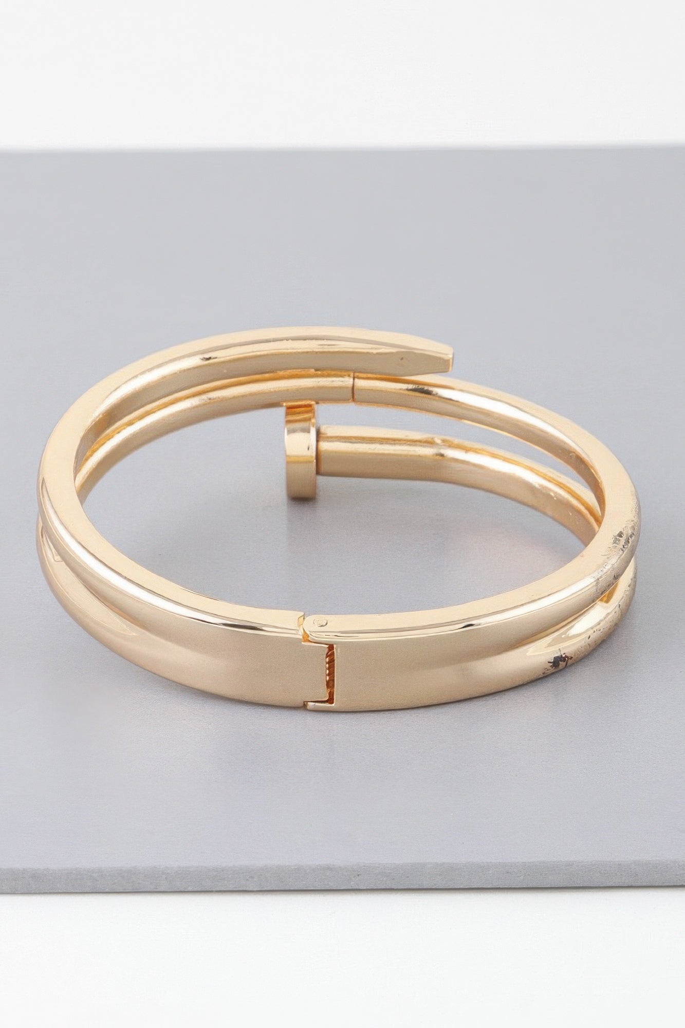 Shiny Nail Wrap Around Bracelet - That Janis Style