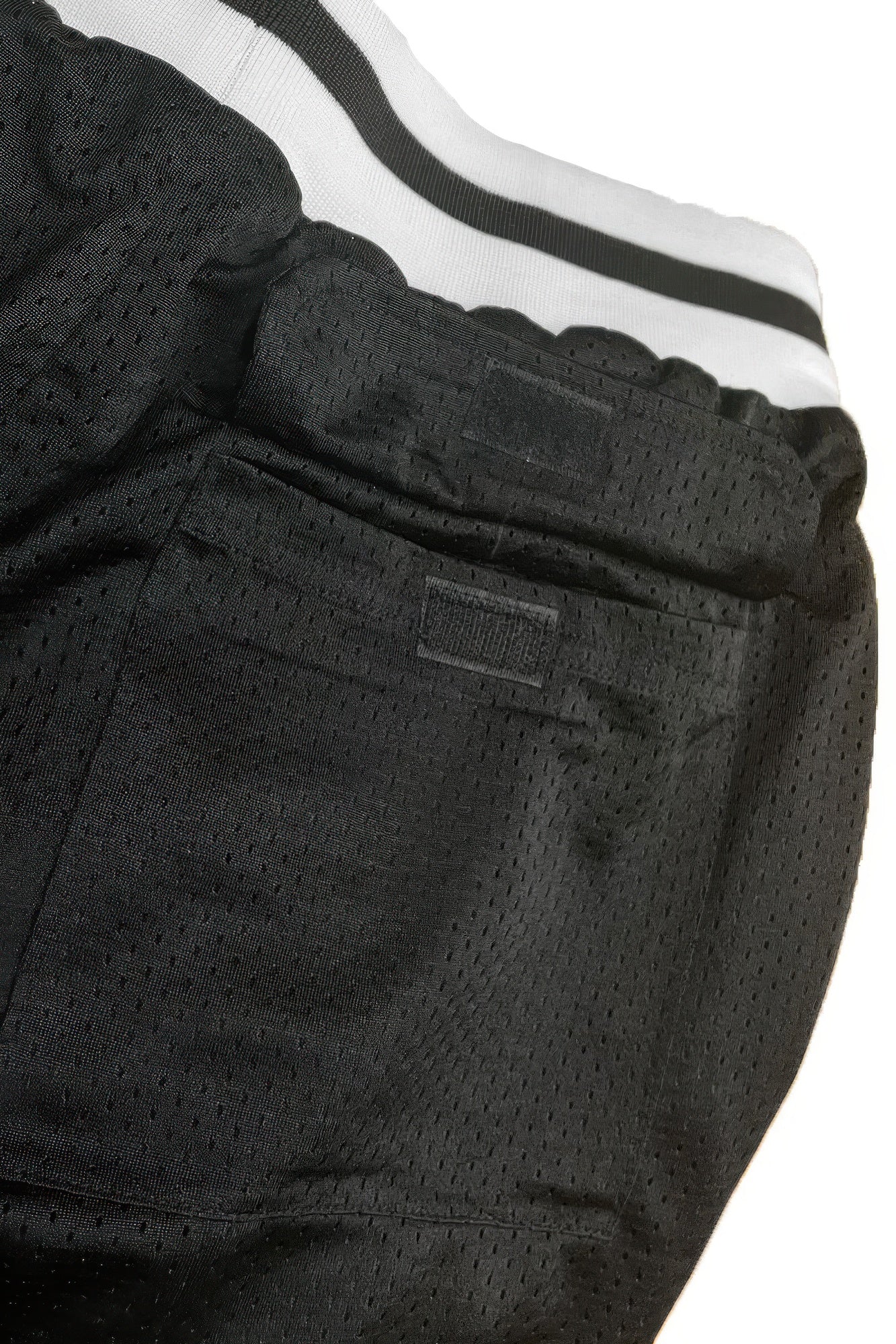 Striped Band Solid Basketball Shorts - That Janis Style