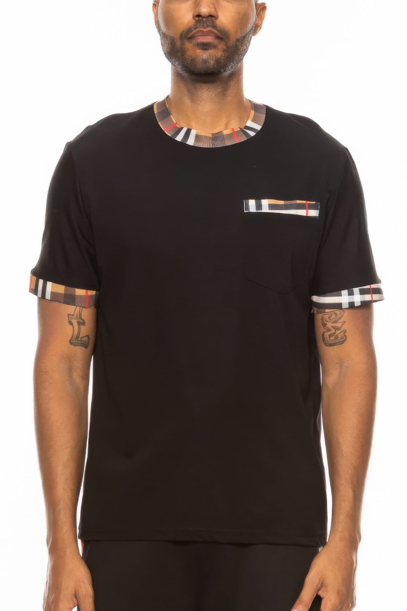 Checkered Short Sleeve Tee - That Janis Style