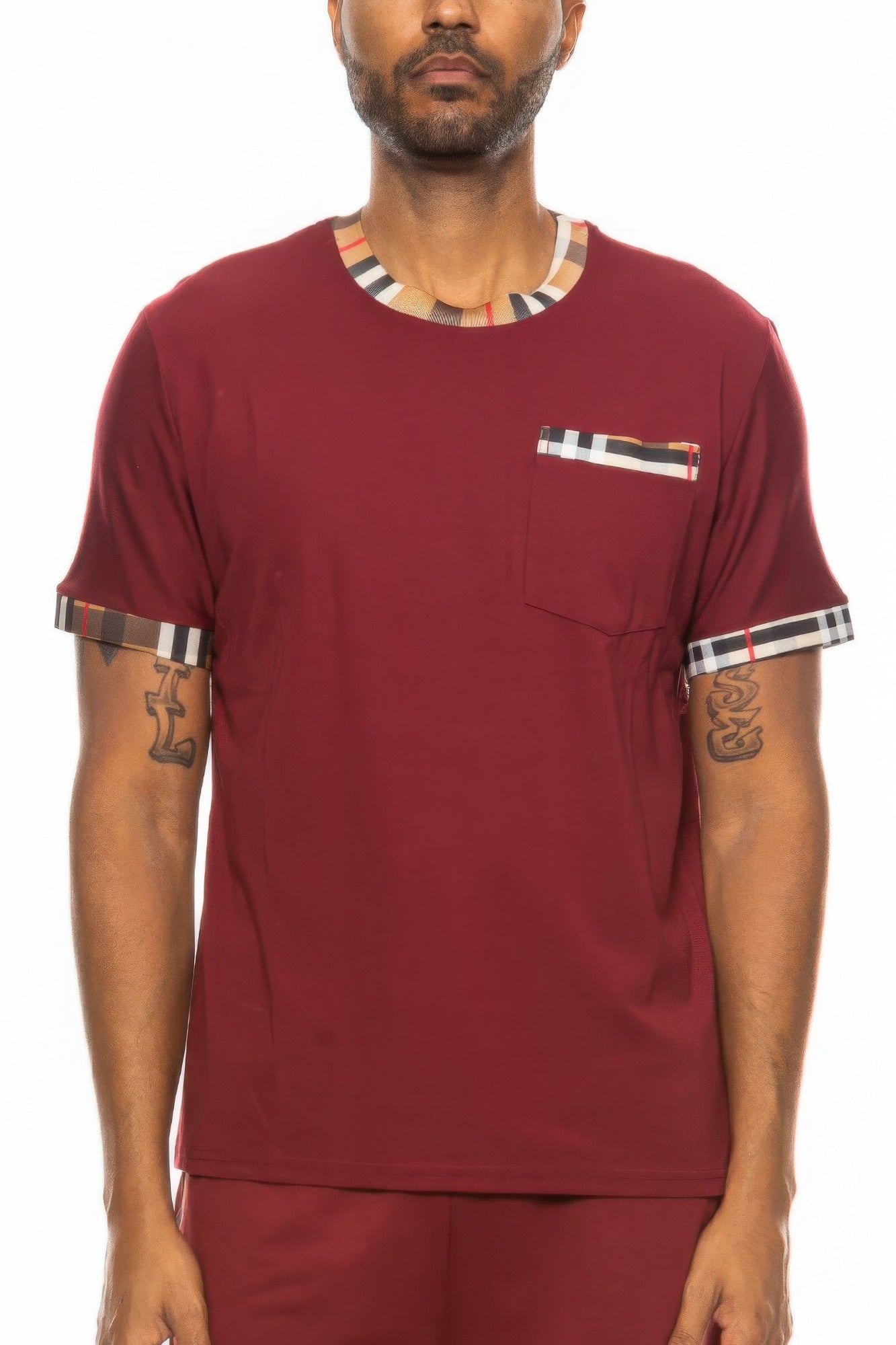 Checkered Short Sleeve Tee - That Janis Style