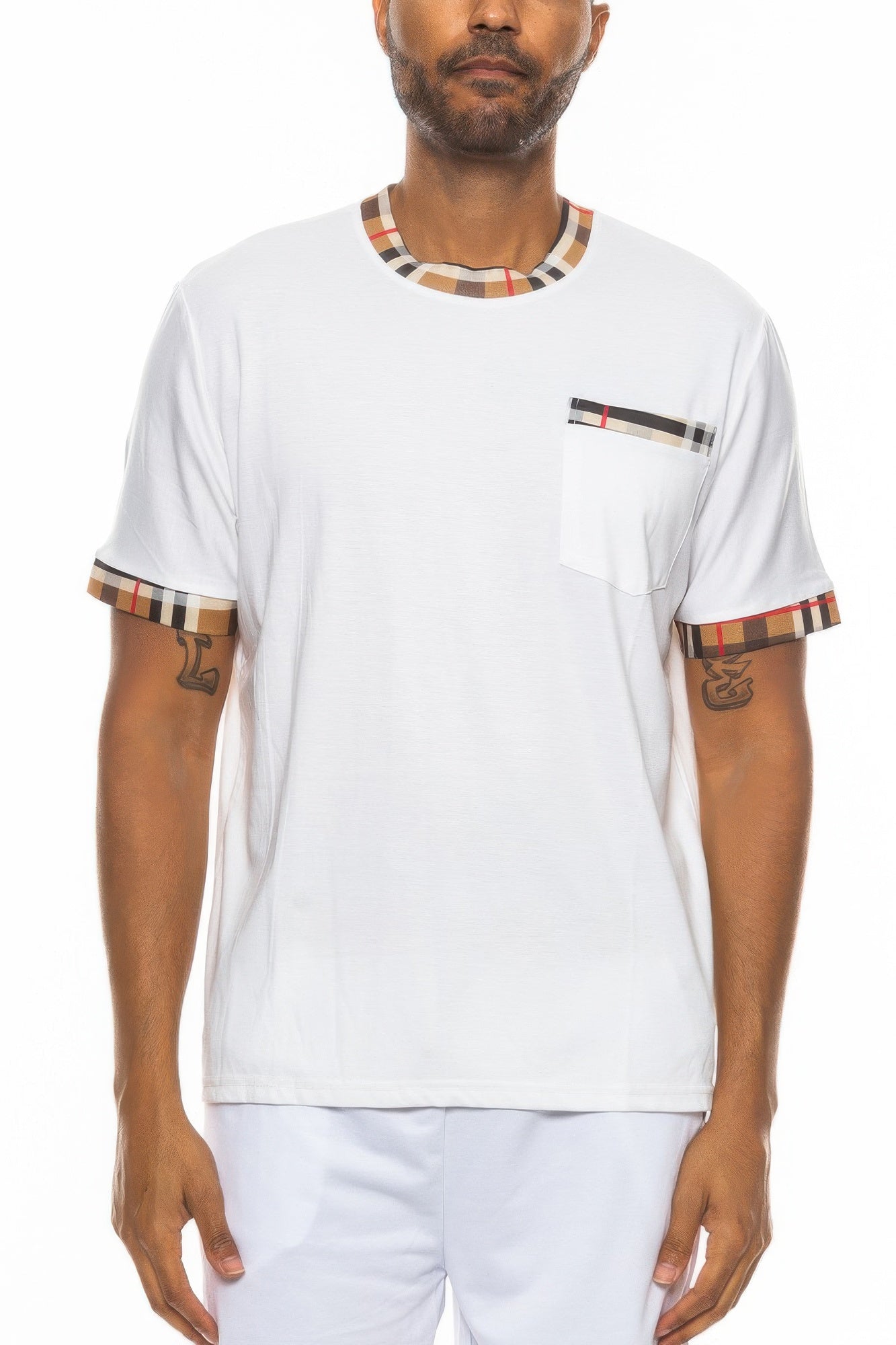 Checkered Short Sleeve Tee - That Janis Style