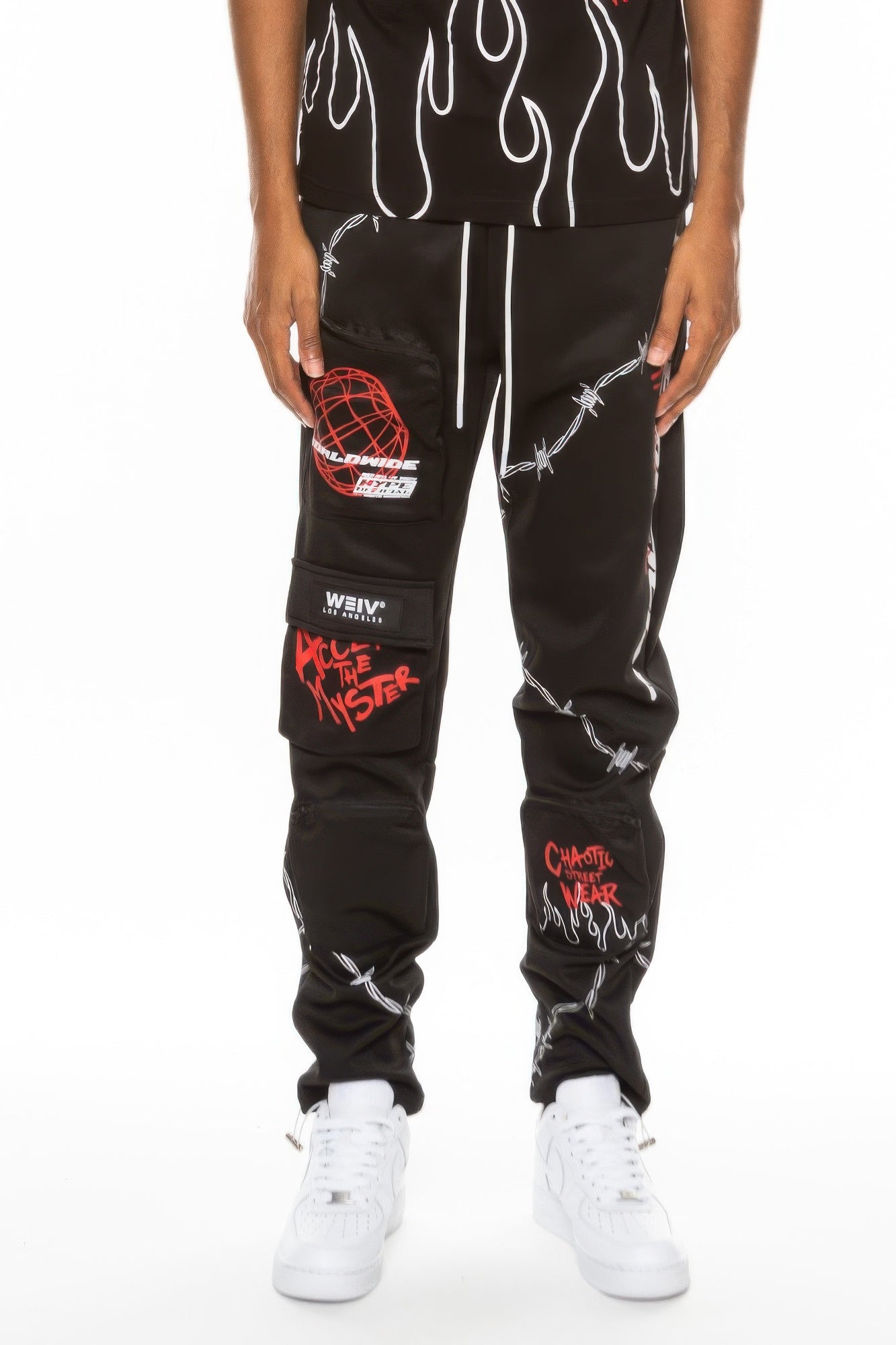 Hype Official Print Track Pant - That Janis Style